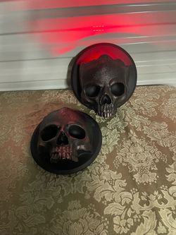 Halloween Pair of wall sconces