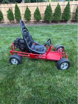 Motorized go-kart