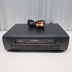 Samsung VR5409 VHS HQ Player Recorder 4 Head *No Remote!* Works!