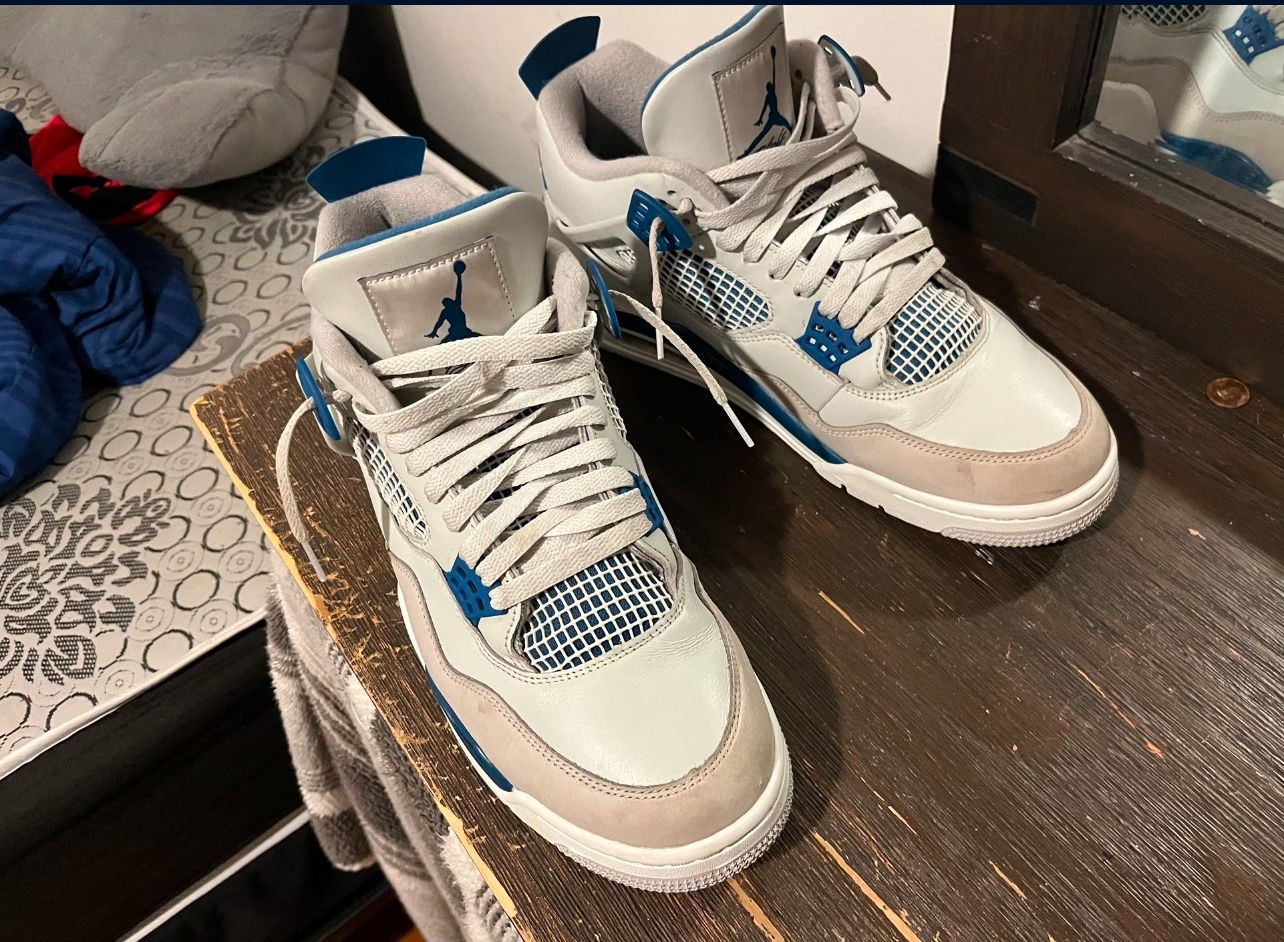 Jordan 4 Military Blue Size 12
