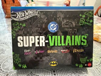 HotWheels Silver Series Super-Villains Set 1:64 Scale