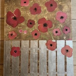 Flower Wall Painting