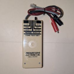 Tone Test Kit Model 600LS Vintage Progressive Electronics Inc 