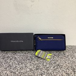 Travelon Navy Wallet NWT