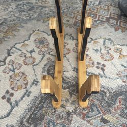 Wood- 3 Surfboard Wall Rack