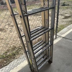 Used 16ft Folding Ladder 
