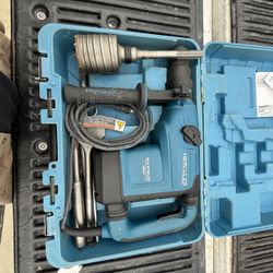 Hercules SDS-Max Rotary Hammer Drill + 3-1/4” (82 mm) German Core Bit 
