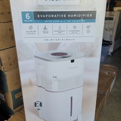 Vissani 6 gallon evaporative humidifier