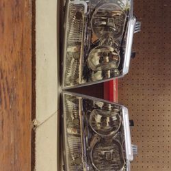 07-14 Chevy Tahoe/Suburban/Avalanche Headlights Faros Calaveras Micas Luces Lamps