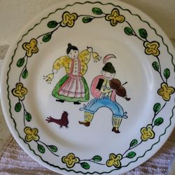 Metlox Poppytrail Happy Time Plate 