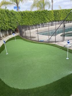 Artificial Grass installation For Pool Areas