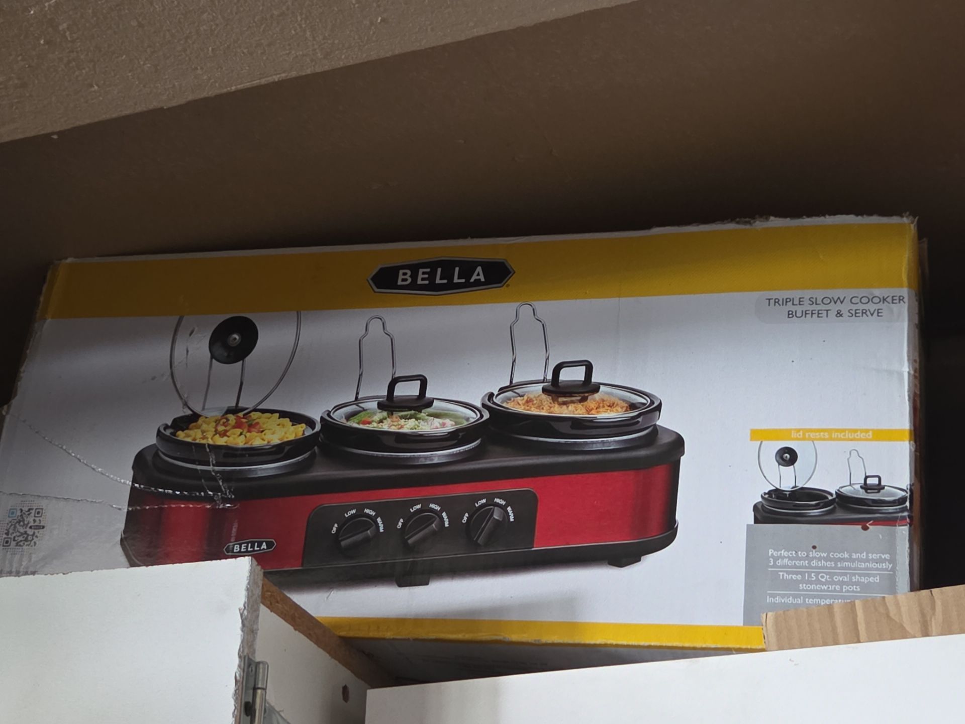 Bella 3 Crock Pot warmer Brand new!