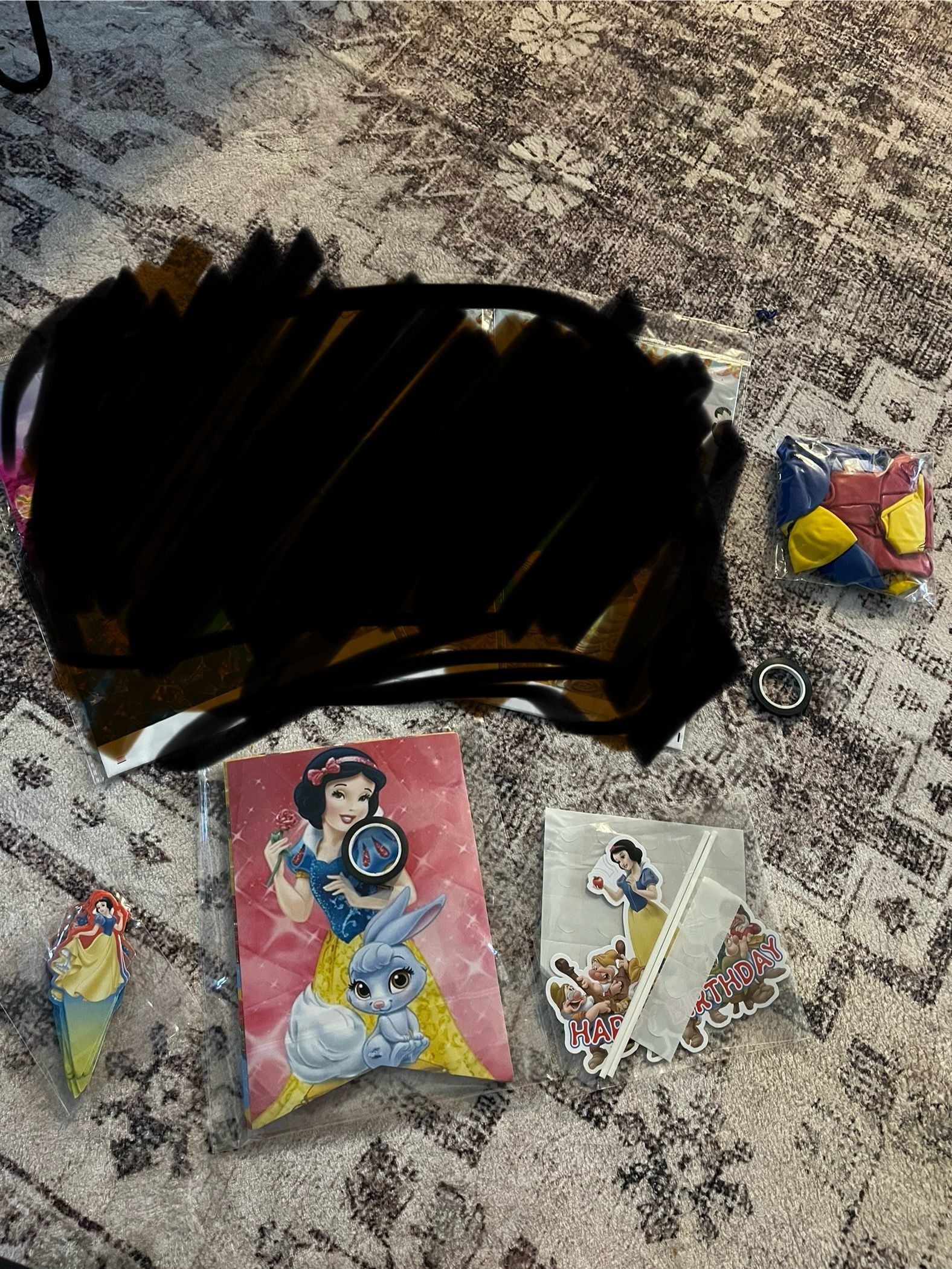 Snow White Birthday Decorations