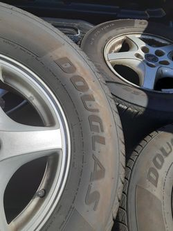 Almost news tires with rims