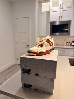 Brick After Brick Nigel Sylvester x Air Jordan 4 Retro OG  Size: 9.5  & 8.5 both Condition new