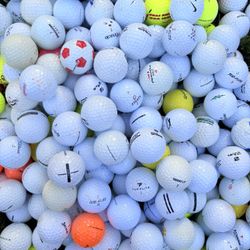 50-200 Used Golf Balls C/B Grade Bulk Lot Mixed Brands Cleaned Practice