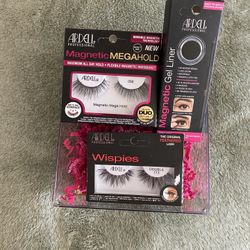 💄 Ardell Lash Bundle – Magnetic Lashes + Magnetic Gel Liner + Wispies – New – $15