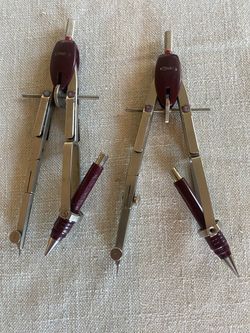 Vintage Rotring Compass West Germany Pencil Holder ($17 gets both)