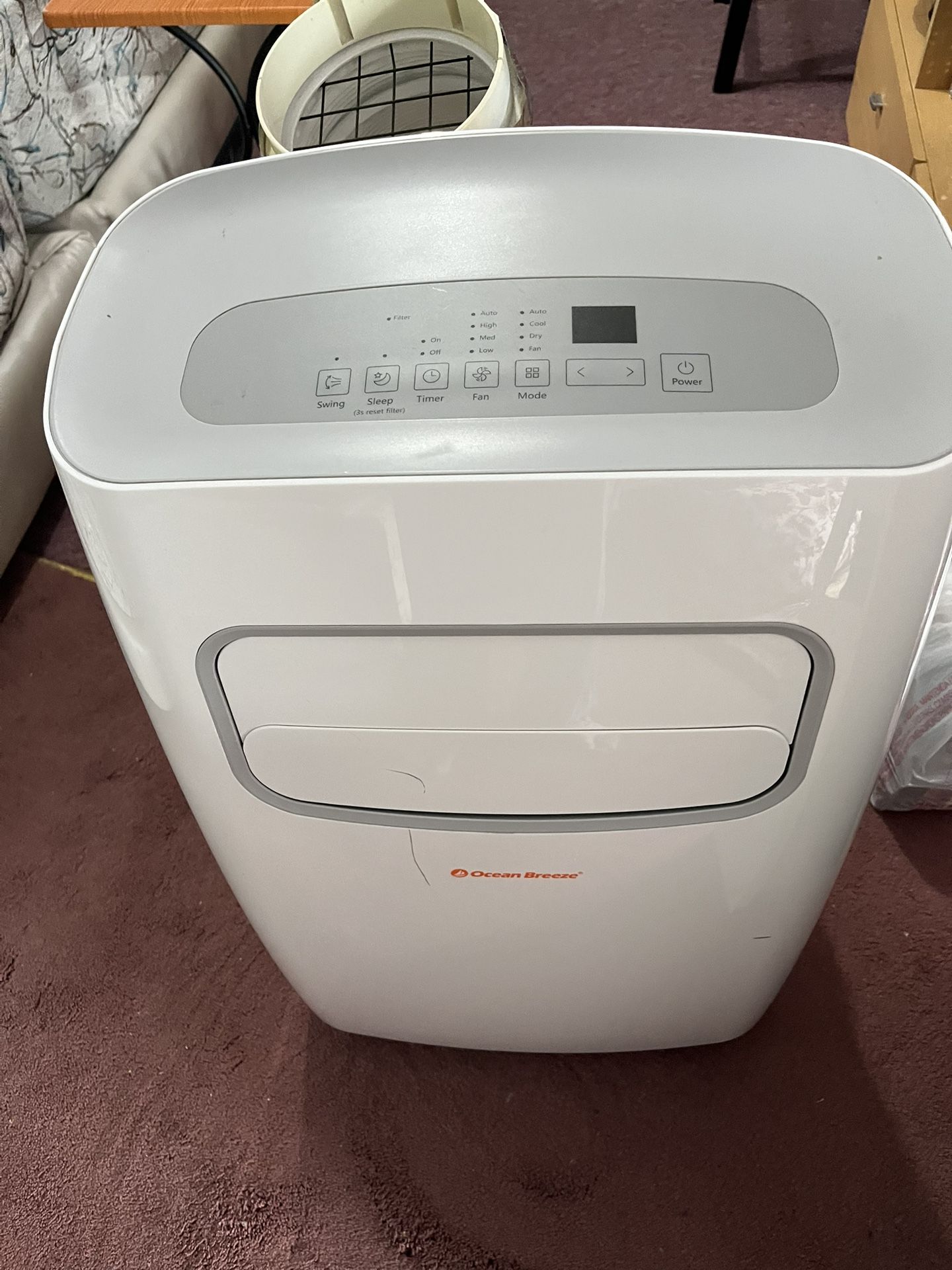 Ocean Breeze Portable Air conditioner 8000 BTUs