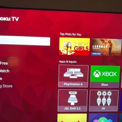 75in TCL Roku TV