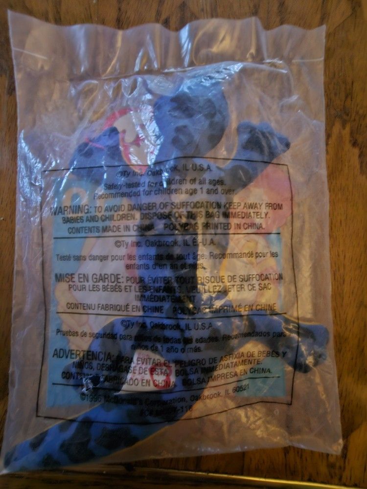 1993 McDonald's TY Beanie Babies