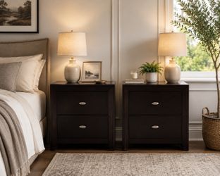 Matching Espresso Nightstands