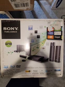 More
Sony Blu-Ray Disc/DVD Complete Home Theatre System BDV-N790W -