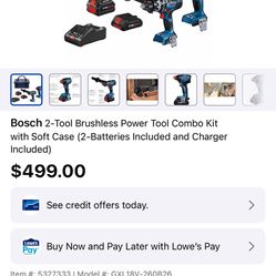 Bosch Drill Pack 