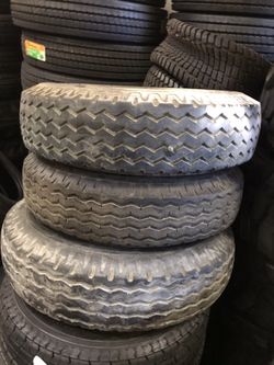 One used mobile home tire 8-14.5 $25 each
