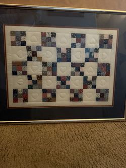 Beautiful Framed Quilt
