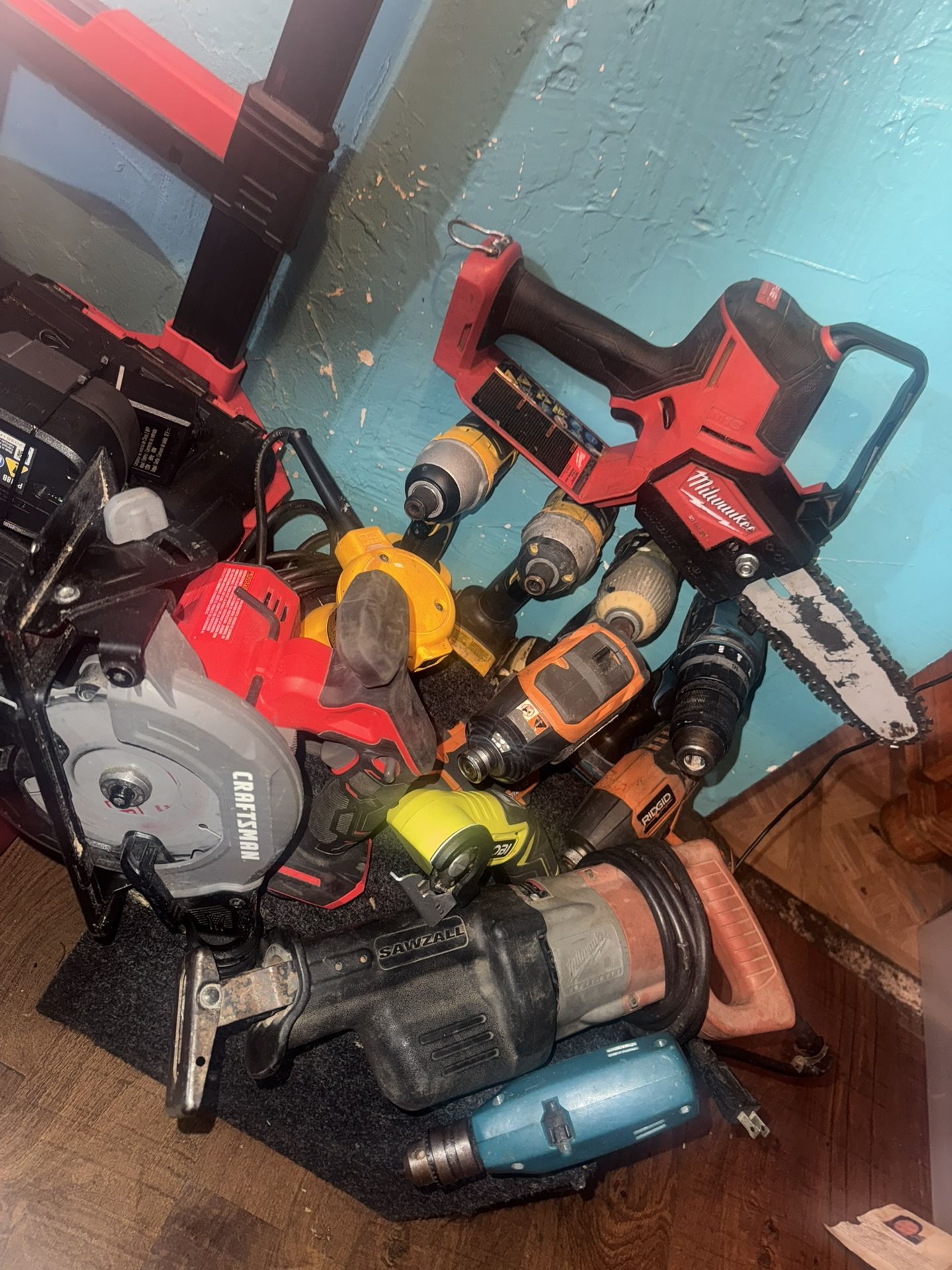POWER TOOLS[Milwuakee,Dewalt,Ridged]