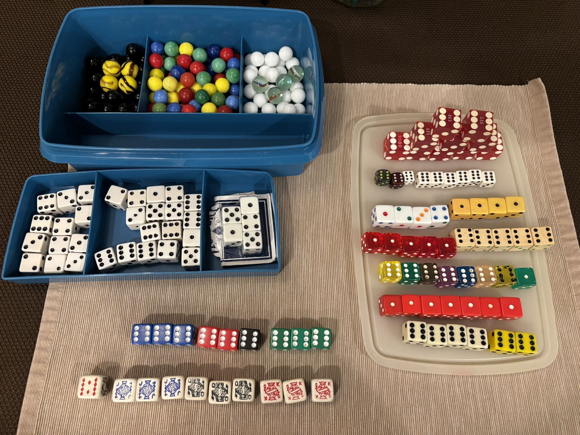 Dice & Marbles 
