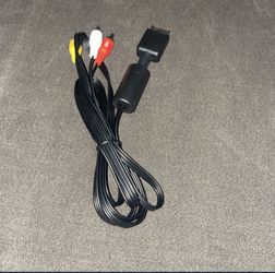 AV Cable for PS2/PS1/Playstation, AV to RCA Composite Audio Video