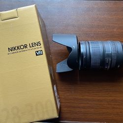 Nikkor Len Af-s  28/30mm F 3,5  5.6 G Ed Gr Filter 77 