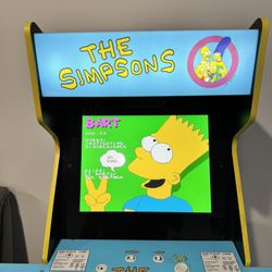 The Simpsons 1up Arcade Machine 
