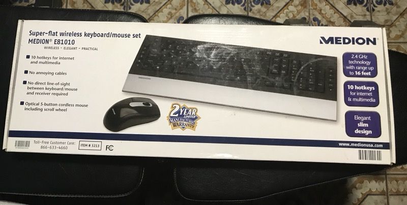 Wireless Keyboard and Mouse