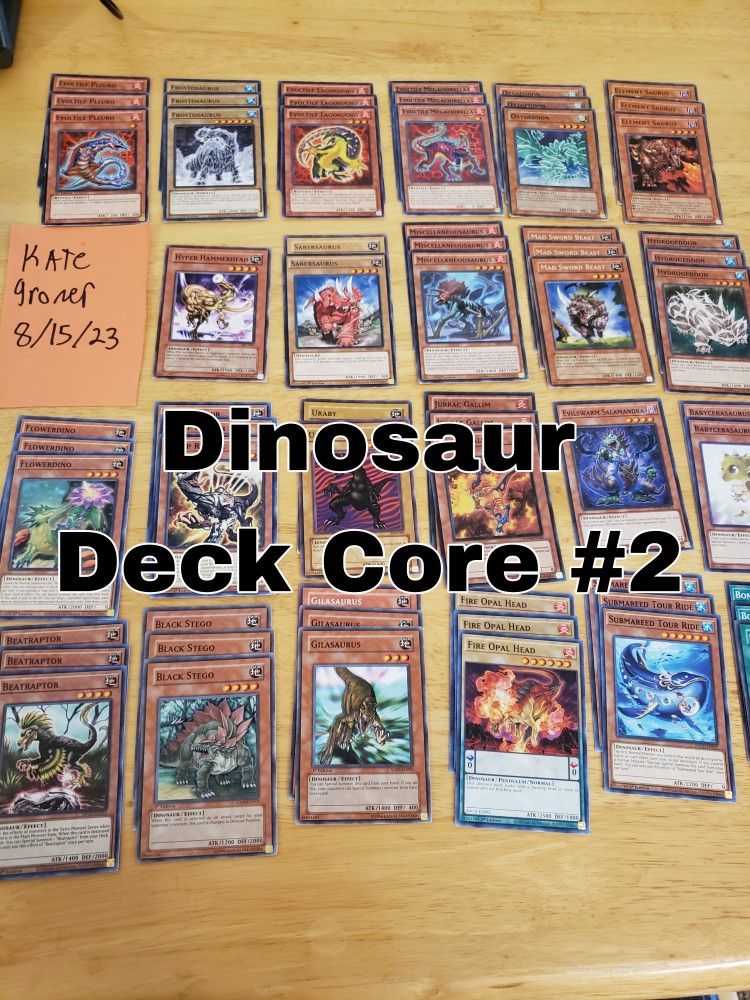 Yugioh Dinosaur Deck Core #2
