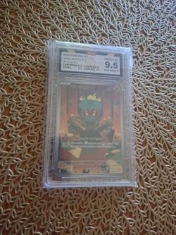 Pokemon 2025 Marshadow AR Japanese BCTC Mint 9.5 Trading Card Slab
