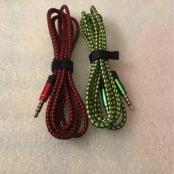 2 Auxiliar Cable Brand New #16 5ft