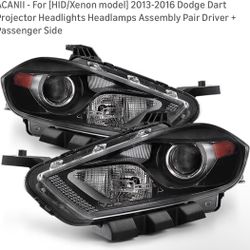 2013 Dodge Dart Neon Headlights 