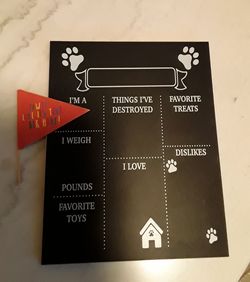 Dog Board,  Used