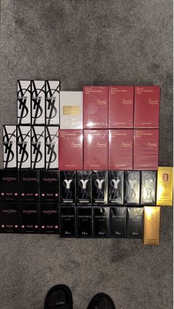 Men’s Designer Colognes - (Baccarat/YSL/Valentino/Dior/Creed/1 Million)