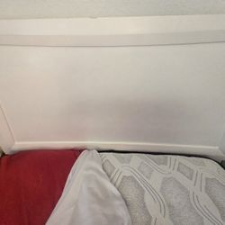 Rooms To GO real Wood Twin Bed With Matress And Cover