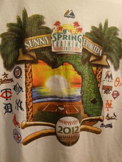 2012 MLB Spring Training Grapefruit League T-Shirt size Medium