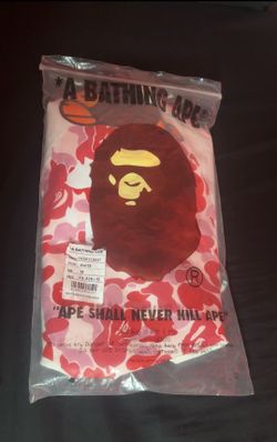 A Bathing Ape (BAPE) ABC Camo Milo On Big Ape Tee (M)