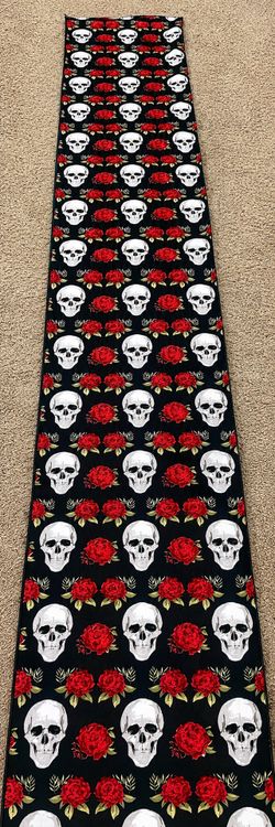 SKULL TABLE RUNNER…NEW!