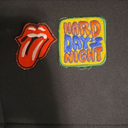 Rolling Stones And The Beatles Patchs