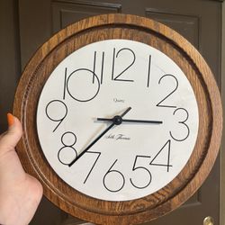 Mid Century Modern Wall Clock- Seth Thomas Brand 