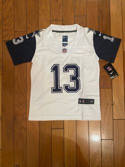 White Dallas cowboys downs jersey