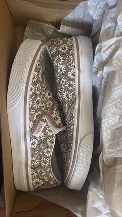 New Daisy Vans Size 2